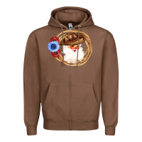 Chestnut Cowboy Santa Zipper Hoodie - Bettercallsaul