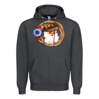 Smoke Cowboy Santa Zipper Hoodie - Bettercallsaul