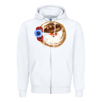 White Cowboy Santa Zipper Hoodie - Bettercallsaul