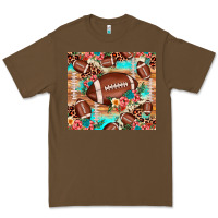 Cacao football leopard cowhide Premium Tee - JahusDesignShop