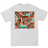 Dove Grey football leopard cowhide Premium Tee - JahusDesignShop
