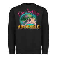 Black im turtley adorable Heavyweight Sweatshirt - NancyCooperArtShop