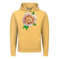 Vintage Mustard fun in the sun rose Vintage Hoodie - LillyAllenDesigns