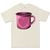 Bone Valentine's Day heart mug Premium Tee - AdoDesignShop