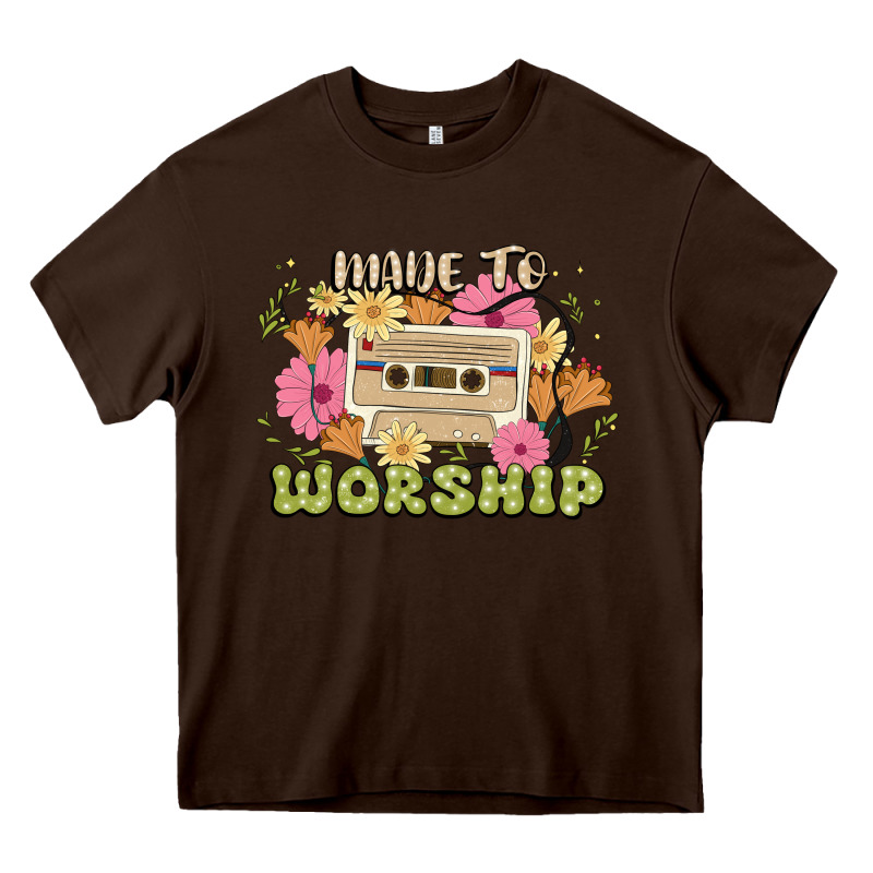 Made To Worship Heavy Core Tee by JahusDesignShop | Teevron