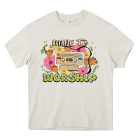 Cream made to worship Heavy Core Tee - JahusDesignShop