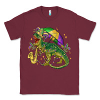 Burgundy mardi gras tree rex Classic Tee - MaliasSmallBusiness