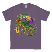 Lavender mardi gras tree rex Classic Tee - MaliasSmallBusiness