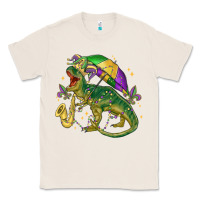 Natural mardi gras tree rex Classic Tee - MaliasSmallBusiness