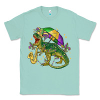 Seafoam mardi gras tree rex Classic Tee - MaliasSmallBusiness
