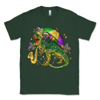 Sports Green mardi gras tree rex Classic Tee - MaliasSmallBusiness