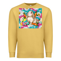 Antique Gold easter day rabbit Premium Sweatshirt - TumblerDesignByShophia