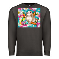 Smoke easter day rabbit Premium Sweatshirt - TumblerDesignByShophia