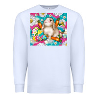 White easter day rabbit Premium Sweatshirt - TumblerDesignByShophia
