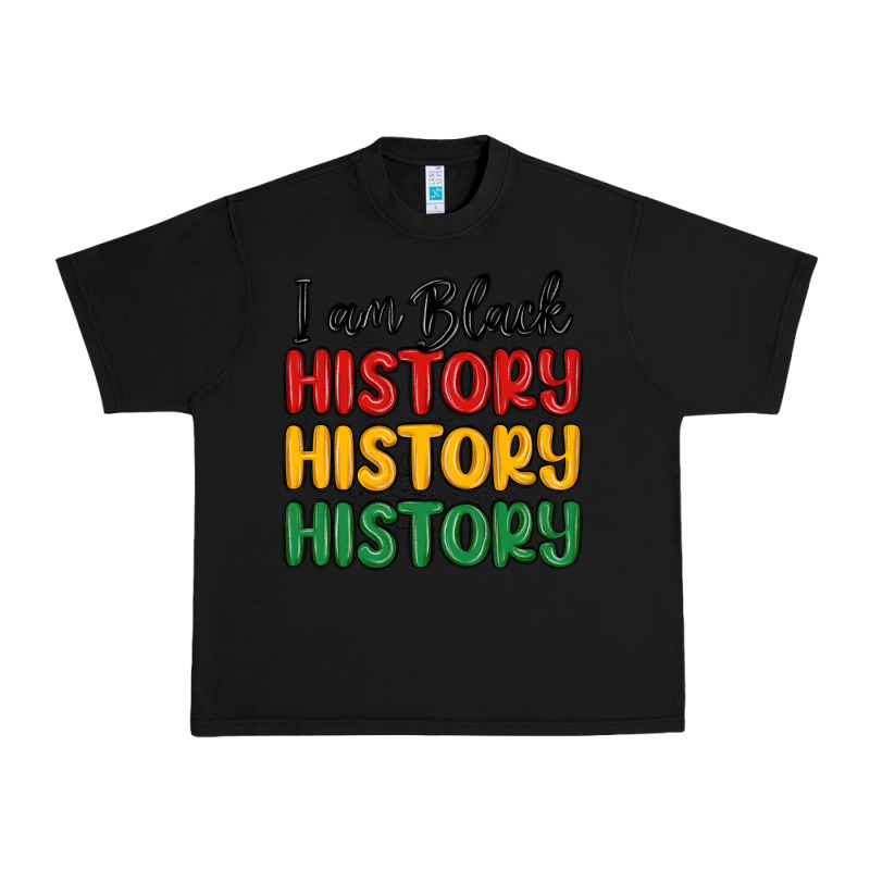 I Am Black History Urban Heavy Tee by MaliasSmallBusiness | Teevron