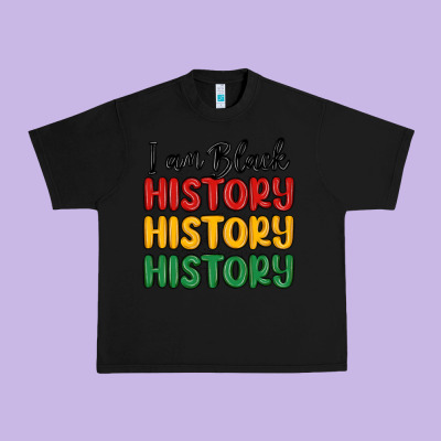 I Am Black History Urban Heavy Tee Designed By Maliassmallbusiness