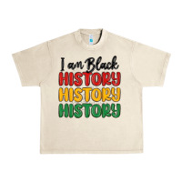 Sandshell i am black history Urban Heavy Tee - MaliasSmallBusiness