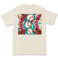 Bone baseball leopard cowhide turquoise Premium Tee - JahusDesignShop