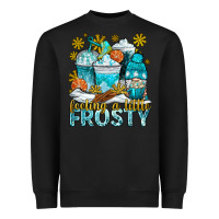 Black feeling a little frosty coffee cups Heavyweight Sweatshirt - NancyCooperArtShop