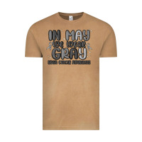Vintage Camel in may we wear gray brain cancer awareness Vintage Tee - MaliasSmallBusiness