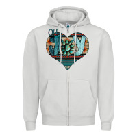 Dove Grey Joy Christmas Zipper Hoodie - Bettercallsaul