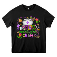 Black picu mardi gras crew Heavy Core Tee - AdoDesignShop