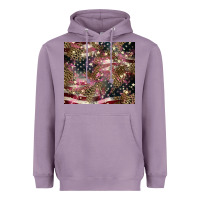 Lavender American flag leopard pinktumbler Heavyweight Hoodie - HowdyJamesFarm