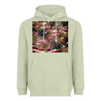 Matcha American flag leopard pinktumbler Heavyweight Hoodie - HowdyJamesFarm