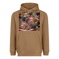 Toasted Coconut American flag leopard pinktumbler Heavyweight Hoodie - HowdyJamesFarm