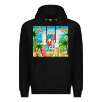 Black summer mini Premium Hoodie - TumblerDesignByShophia