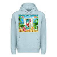 Blue Mist summer mini Premium Hoodie - TumblerDesignByShophia