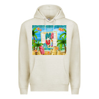 Oatmeal Heather summer mini Premium Hoodie - TumblerDesignByShophia