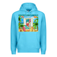Ocean Blue summer mini Premium Hoodie - TumblerDesignByShophia