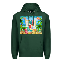 Sports Green summer mini Premium Hoodie - TumblerDesignByShophia