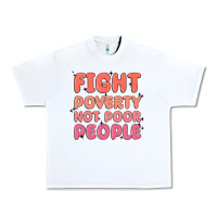 White fight poverty not poor people Urban Heavy Tee - MaliasSmallBusiness