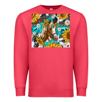 Cardinal cowhide aztec horse Premium Sweatshirt - TumblerDesignByShophia