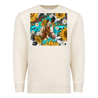 Sandshell cowhide aztec horse Premium Sweatshirt - TumblerDesignByShophia