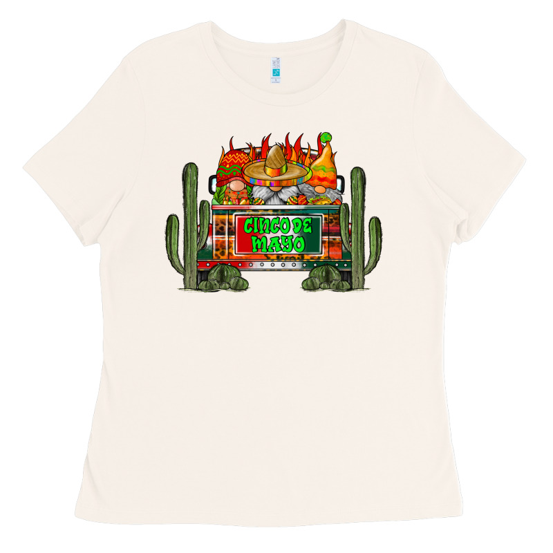 Cinco De Mayo Truck Ladies Tee by RacoonDesign | Teevron