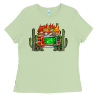 Matcha cinco de mayo truck Ladies Tee - RacoonDesign
