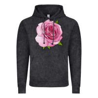 Vintage Black all dressed up rose Vintage Hoodie - LillyAllenDesigns