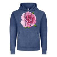 Vintage Denim all dressed up rose Vintage Hoodie - LillyAllenDesigns