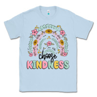 Dusty Blue choose kindness Classic Tee - MaliasSmallBusiness