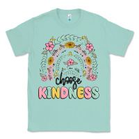 Seafoam choose kindness Classic Tee - MaliasSmallBusiness