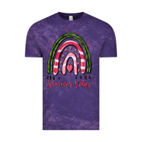 Cloud Purple summer vibes Vintage Tee - MaliasSmallBusiness