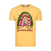 Vintage Mustard summer vibes Vintage Tee - MaliasSmallBusiness