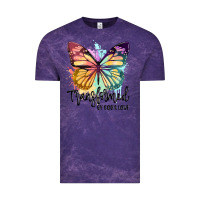 Cloud Purple transformed by god's love Vintage Tee - JahusDesignShop
