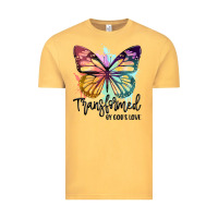 Vintage Mustard transformed by god's love Vintage Tee - JahusDesignShop