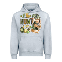 Heather Grey The Hunt Is On Urban Hoodie - BundleAndBundleShop