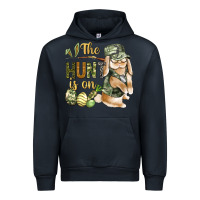 Navy The Hunt Is On Urban Hoodie - BundleAndBundleShop