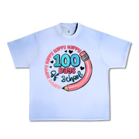 Grape Ice happy 100 days of school Urban Heavy Tee - MaliasSmallBusiness